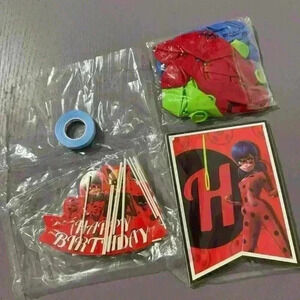 Lady Bug Birthday Decorations Party Supplies